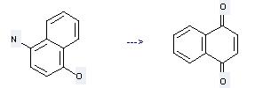 1,4-Naphthoquinone can be prepared by 4-Amino-[1]naphthol